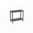 Patio Console  Table with Rectangular Top,Open Shelf