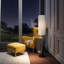 127cm Novelty Floor Lamp with Fabric Lampshade