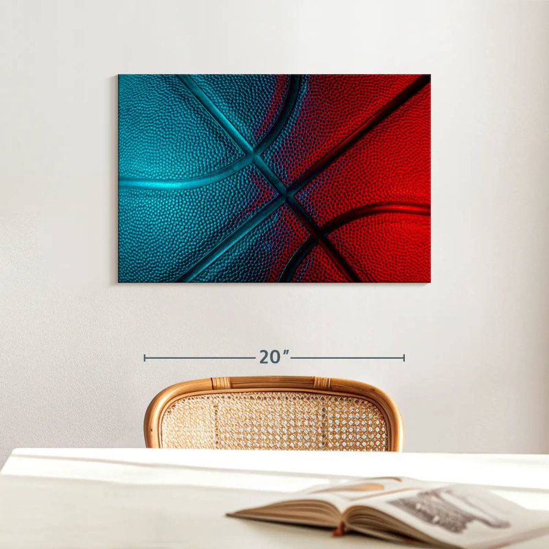 Texture de basketball Sireci, H 16 po x l 24 po
