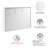 85W Queen Horizontal Murphy Bed In White-1684251554-1684251549