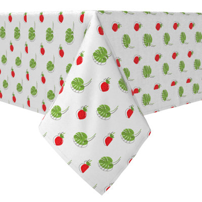 Rectangular Cotton Twill Tablecloth