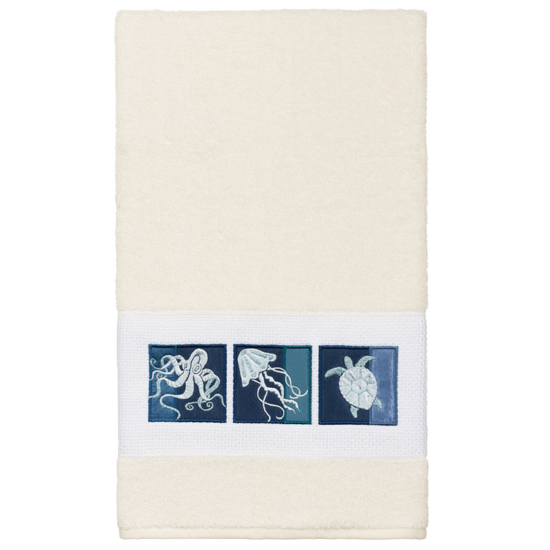 Ensemble de serviettes 3 pièces AVA, Crème, 3 Piece Towel Set