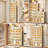 9Tiers 18-36 Pairs Plastic Stackable Shoe Storage Cabinet For Entryway Easy Assembly-58845193