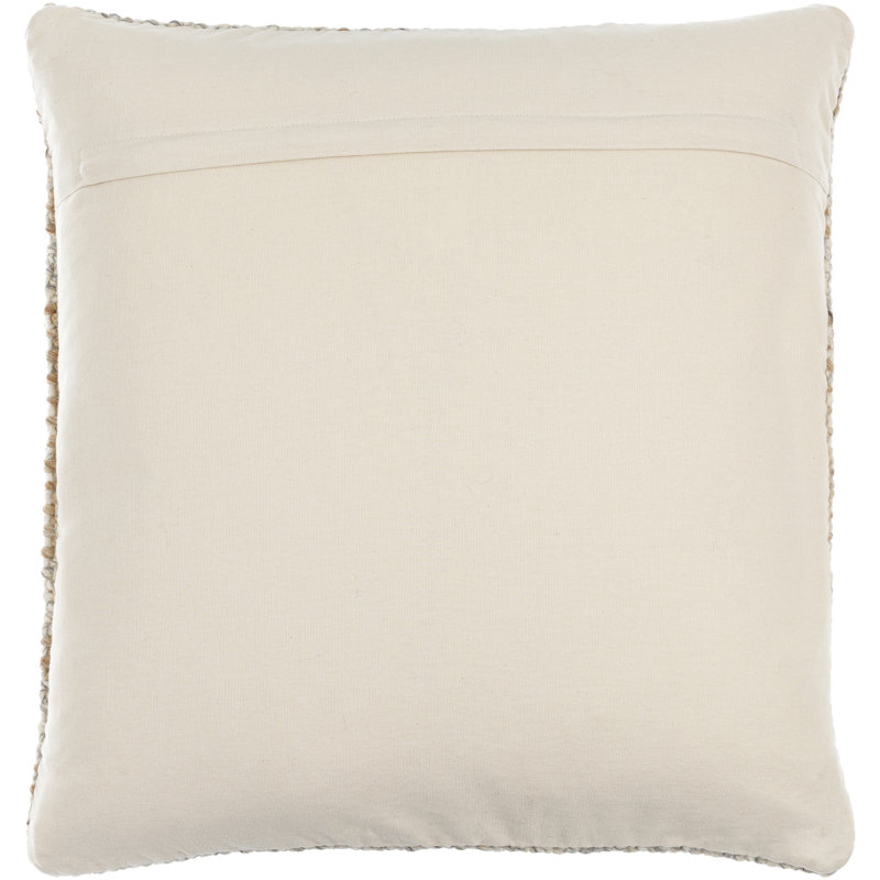 Serephine Striped Throw Pillow, Pillow Cover Only - No Insert, Khaki/Beige, 20"H x 20"W