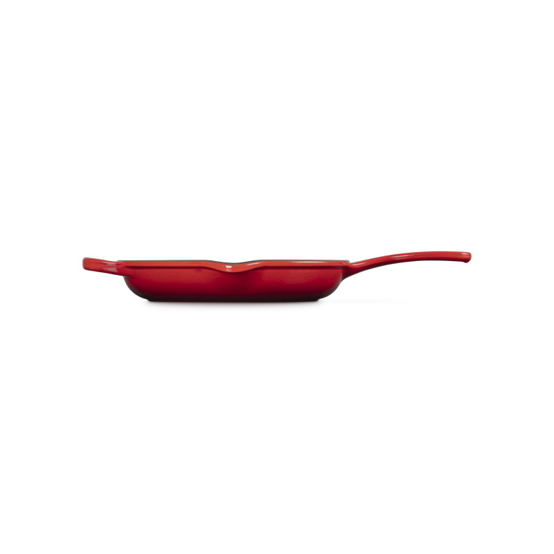 Le Creuset Enameled Cast Iron Skillet, Cerise, 9"