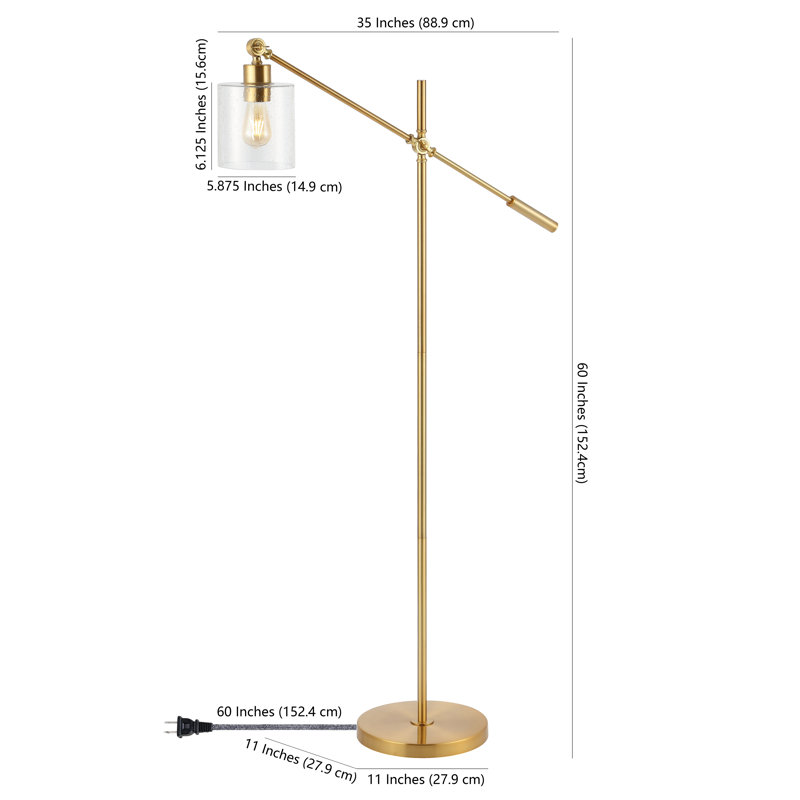 Lampe de travail sur pied 60 po Keya