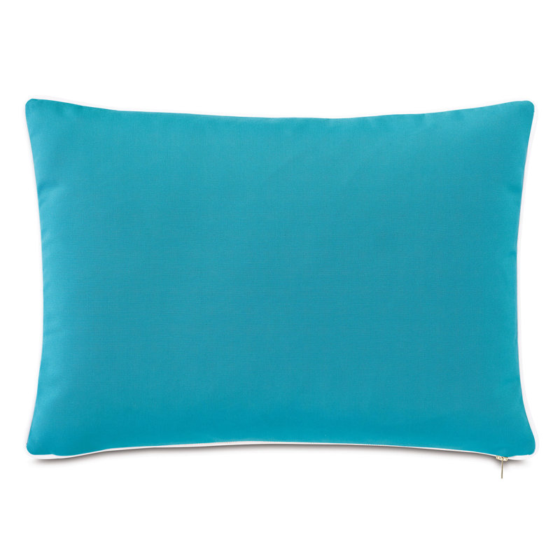 Housse de coussin rectangulaire pour l'extérieur Alameda, Voile Aruba / orange Tarheel