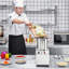 Robot culinaire mélangeur en acier inoxydable de qualité alimentaire de 4,3 pintes