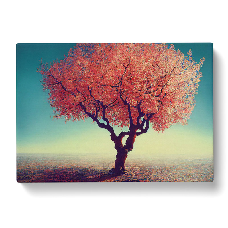 Angelical Tree - Wrapped Canvas Print, 50cm H x 76cm W x 3cm D