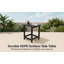Table d'appoint extérieure Adirondack en PEHD écologique