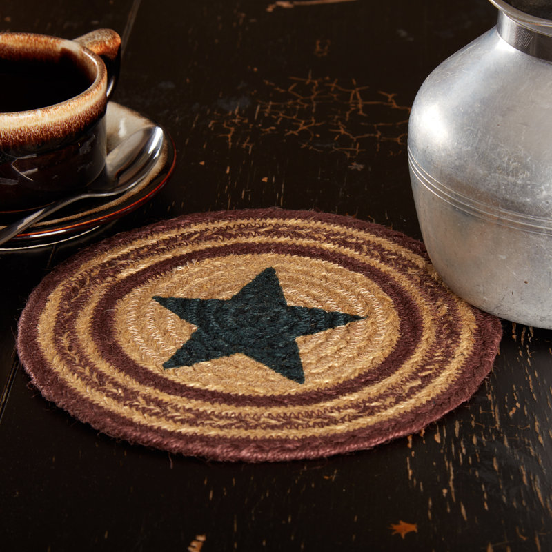 Trivet au pochoir