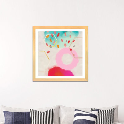 «Pink Circle» par Ana Rut Bré - impression d'art graphique