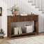 Console à 2 niveaux avec tiroirs Aust 47,36 po Aust, canapé en bois pour le salon, l'entrée, le couloir-509126939