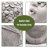 Pearse 13.9" H Sculptural Head Planter, Decorative Face Planter Pot with Drainage Hole