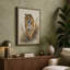 Tiger Forward Gaze Boho - Wrapped Canvas-1578808515-1578808512