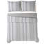 Ensemble d'édredon en coton 3 pièces gris-61207419