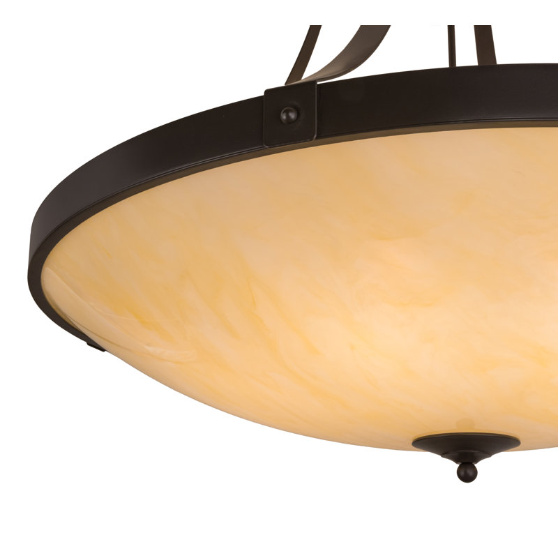Urban 8 - Light Semi Flush Mount