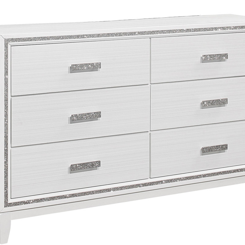 ROBINET BLANC ALMÉRA GLITTER (Commode)