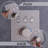 Thermostatic Shower Faucet Set 3-Function Wall Mounted Rain Shower System with Body Jets Recessed Wall Mounted Combo-80065238