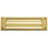 10 in x 3 in Brass Mail Slot