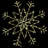 Snowflake Colour Changing RGBWW Lighted Display