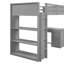 Lit mezzanine avec tablettes et bureau-608962414-608962413