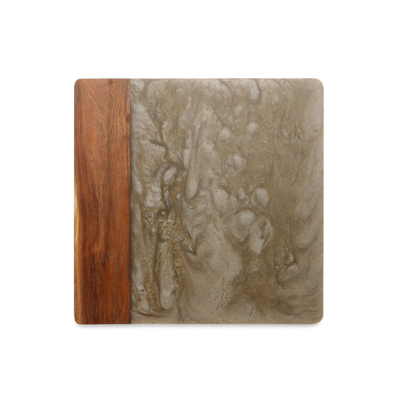 Wrought Studio™ Batıkan Resin Serving Dish, Brown