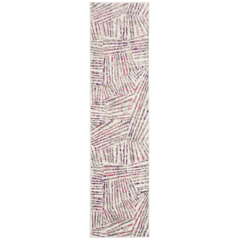 Cosner Skyler Performance Geometric Rug, Runner 2' x 8'