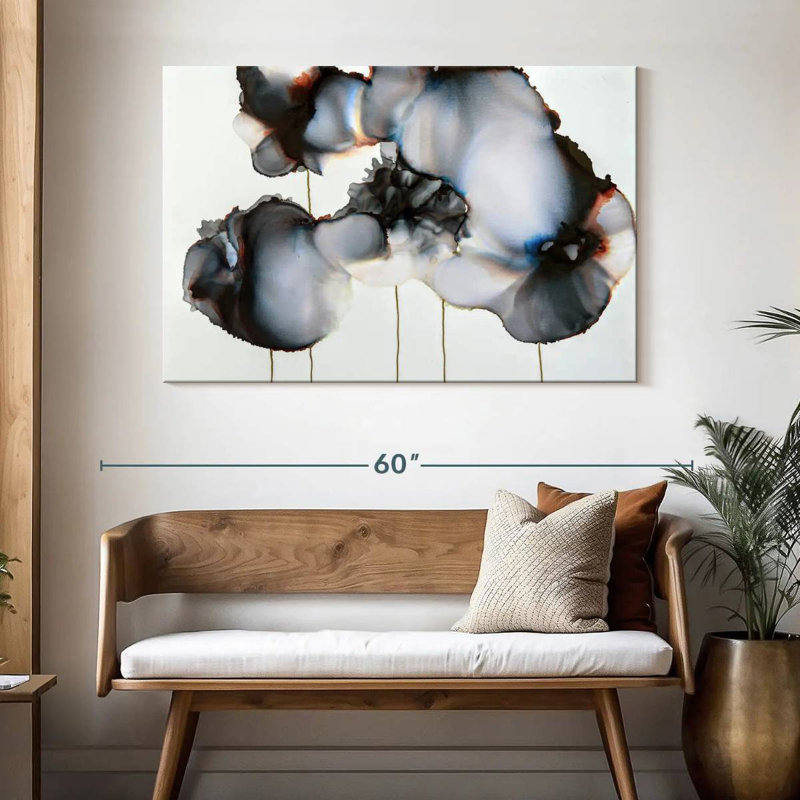 Avery Black Sonnet I, 32" H x 48" W