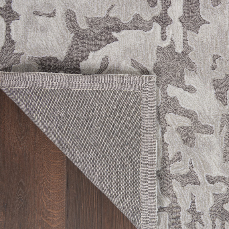 Hand Tufted Abstract Indoor Rug, Rectangle 3'9" x 5'9"