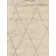 Casablanca Flatweave Wool Moroccan Area Rug in Ivory/Grey