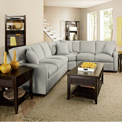 Gramercy Park 122" Wide Symmetrical Corner Sectional by Braxton Culler