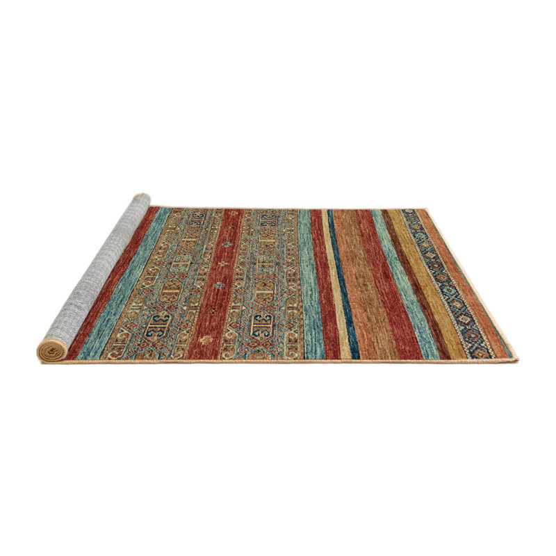 Anilu Striped Indoor Rug, Round 5'