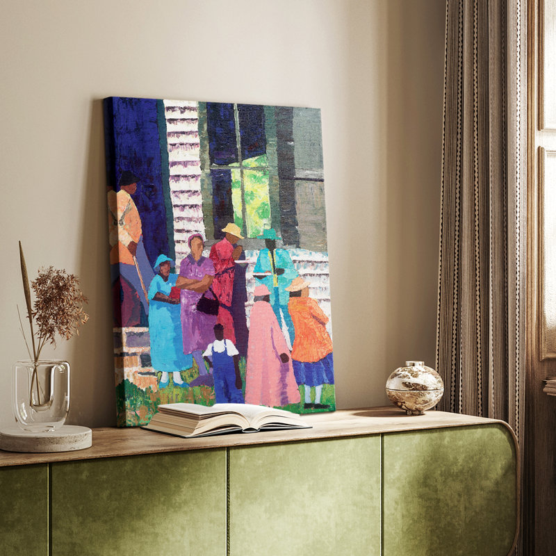 Going to Church -Gallery Wraraped Cavas, H 48 po x l 32 po