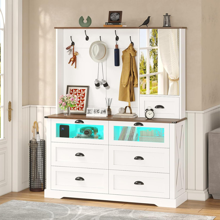 https://assets.wfcdn.com/im/07754322/resize-h755-w755%5Ecompr-r85/2878/287880503/6+Drawer+Dresser+For+Bedroom+With+Mirror+Storage+Space+%26+5+Coat+Hook+Dresser.jpg