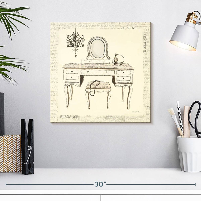 Table de boudoir Shuttleworth Emilys, H 16 po x l 16 po