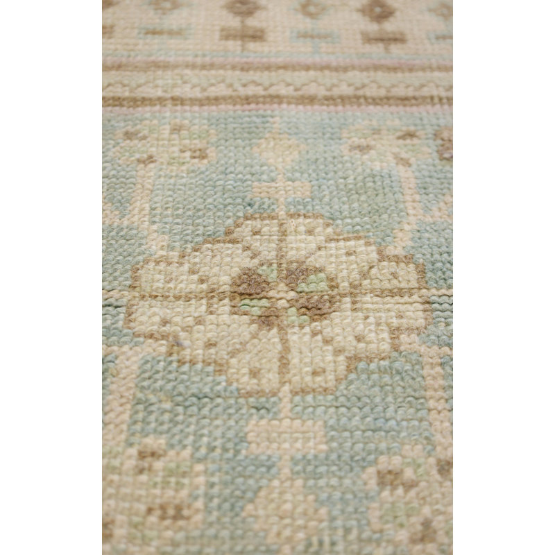 Vintage Turkish Village Rugs One-of-a-Kind Runner 2'5" X 10'6" Area Rug