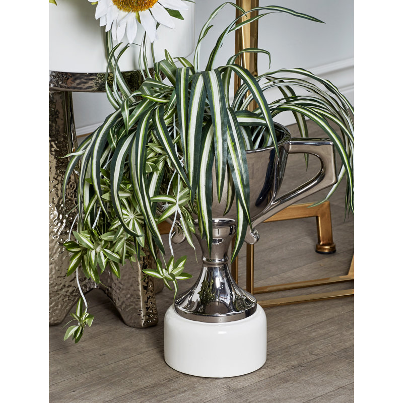 Urne moderne Tameem, Gris, H 14 po x l 9 po x P 14 po