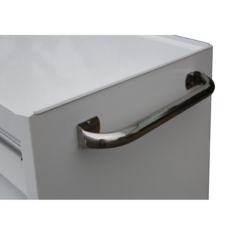 30 in. W -Drawer Steel Bottom Rollaway Chest with Wheels