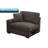 7 Piece Upholstered U-shape Sectional with Cup Holders & Charging & Storage-847251214