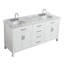 Ensemble de meuble-lavabo double 73 po Bristol-495150752