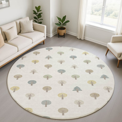 Tapis géométrique Premium lavable à la machine Villers
