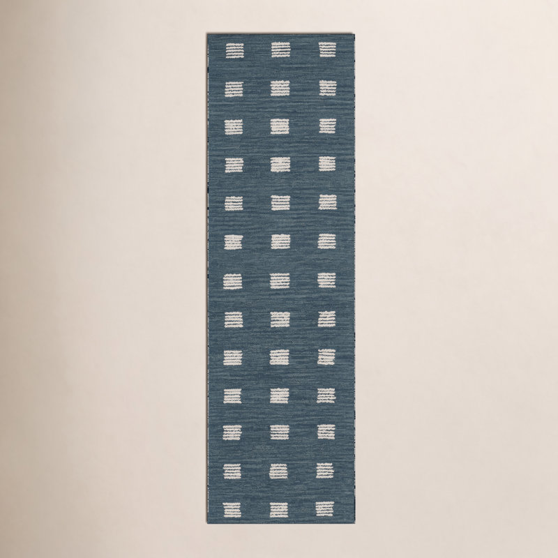 Tapis en laine Corinth, Tapis de couloir 2 pi 3 po x 8 pi