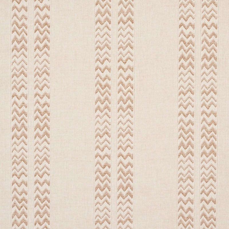 Kudu Stripe Fabric, Brown