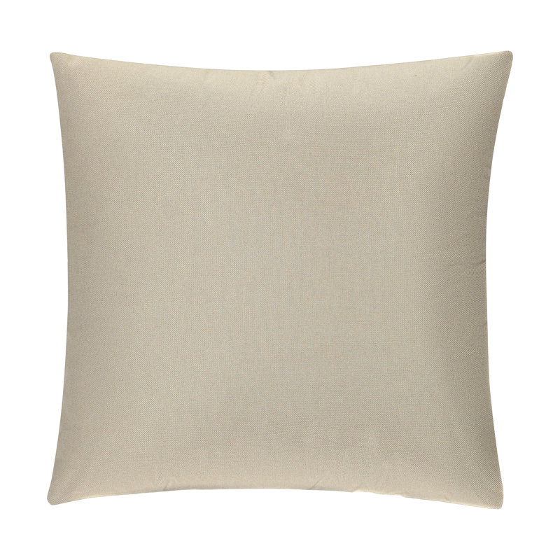 Housse de coussin carré S&G Slubb, Chameau, 24" X 24"