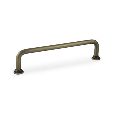 Antique Brass Slim Pipe Handles