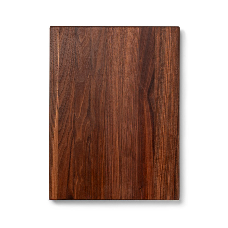 John Boos Maple Wood Edge Grain Reversible Cutting Board, 18" x 12", Walnut