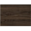 Bureau d'ordinateur, bureau personnel, coin, tablettes de rangement, L de 48 po, bureau, ordinateur portable, stratifié brun, contemporain, moderne