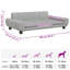 Lit pour chien en velours 13,0 po-1907371766-1907371767