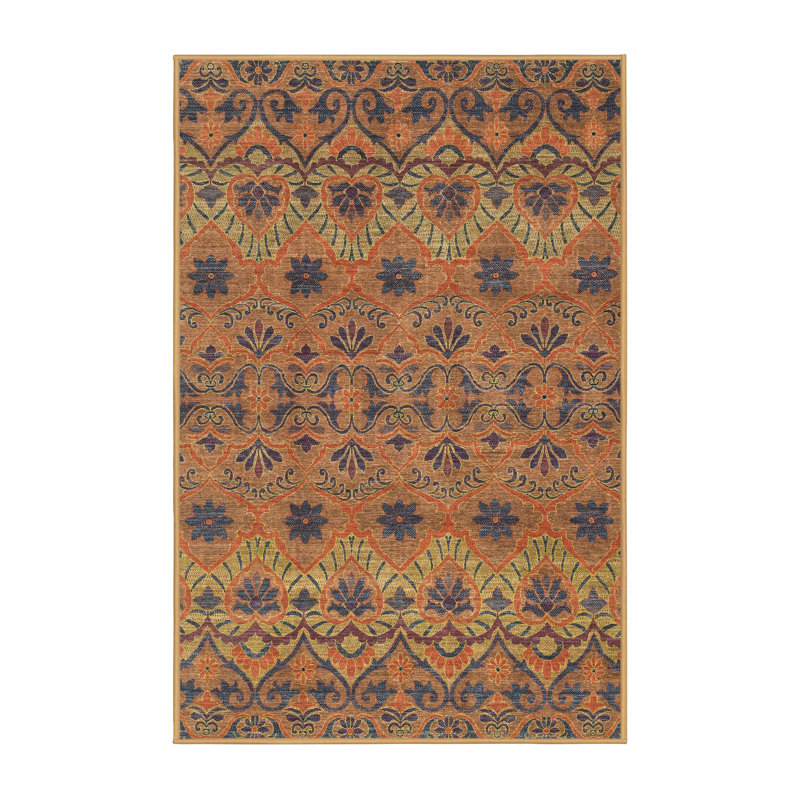 Abstract Indoor Rug, Rectangle 6' x 9'